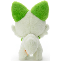 Officiële Pokemon knuffel Sprigatito KutaKutaTatta 24cm lang Takara tomy (Small)